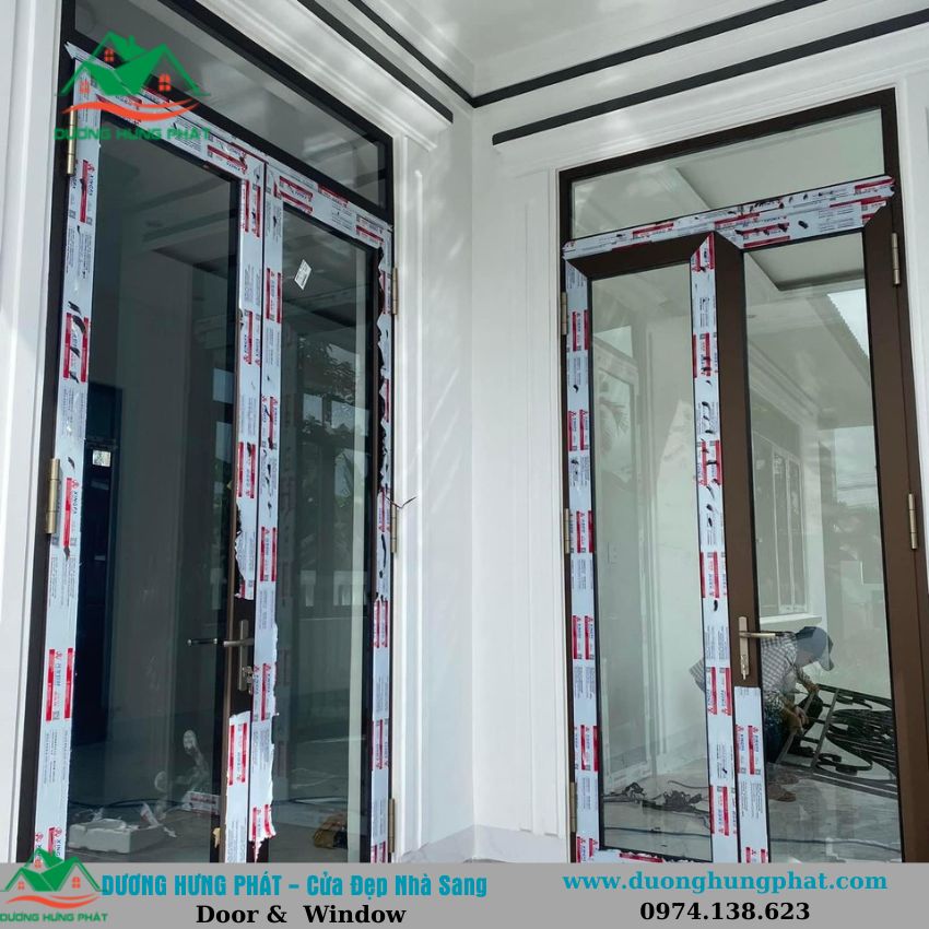 cửa nhôm Xingfa có độ bền cao và thẩm mỹ sang trọng